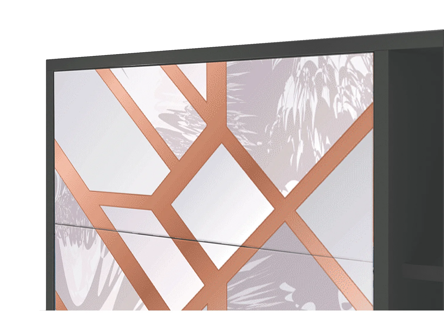 Sideboard - 125x98x48 cm - BS2 - Pastel Fairytale, Anthrazit