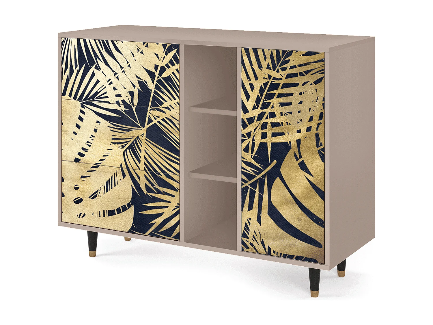 Aparador - 125x98x48 cm - BS2 - Jungle Vibes, Latte