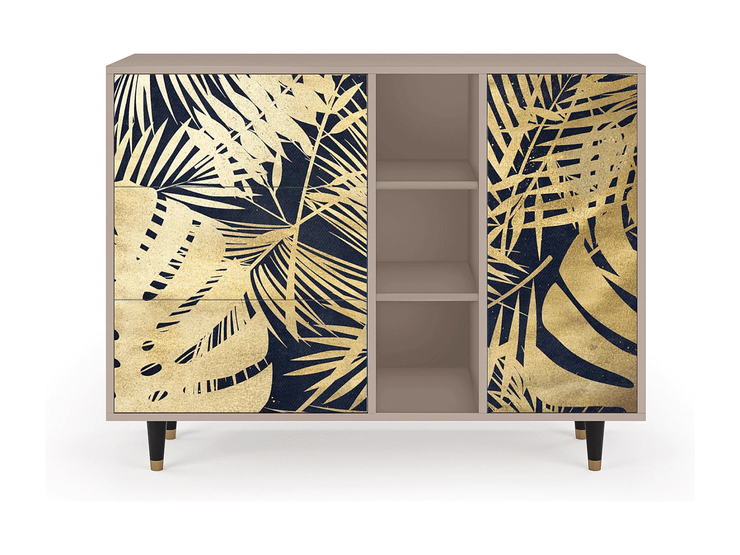 Buffet - 125x98x48 cm - BS2 - Jungle Vibes, Latte