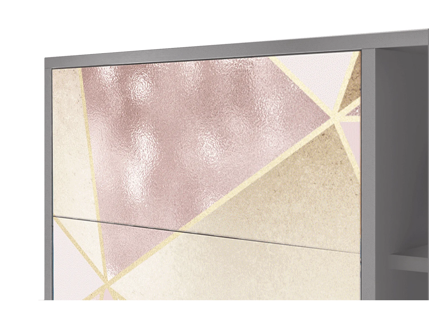 Buffet - 125x98x48 cm - BS2 - Cosmopolitan Diva, Gris