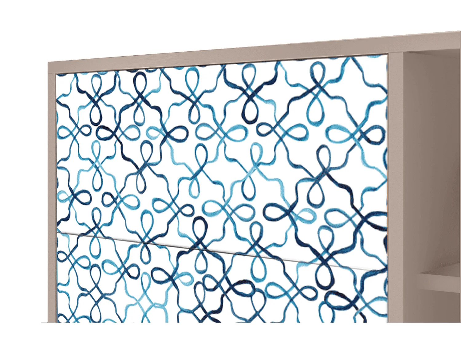 Dressoir - 125x98x48 cm - BS2 - Marine Strings, Latte