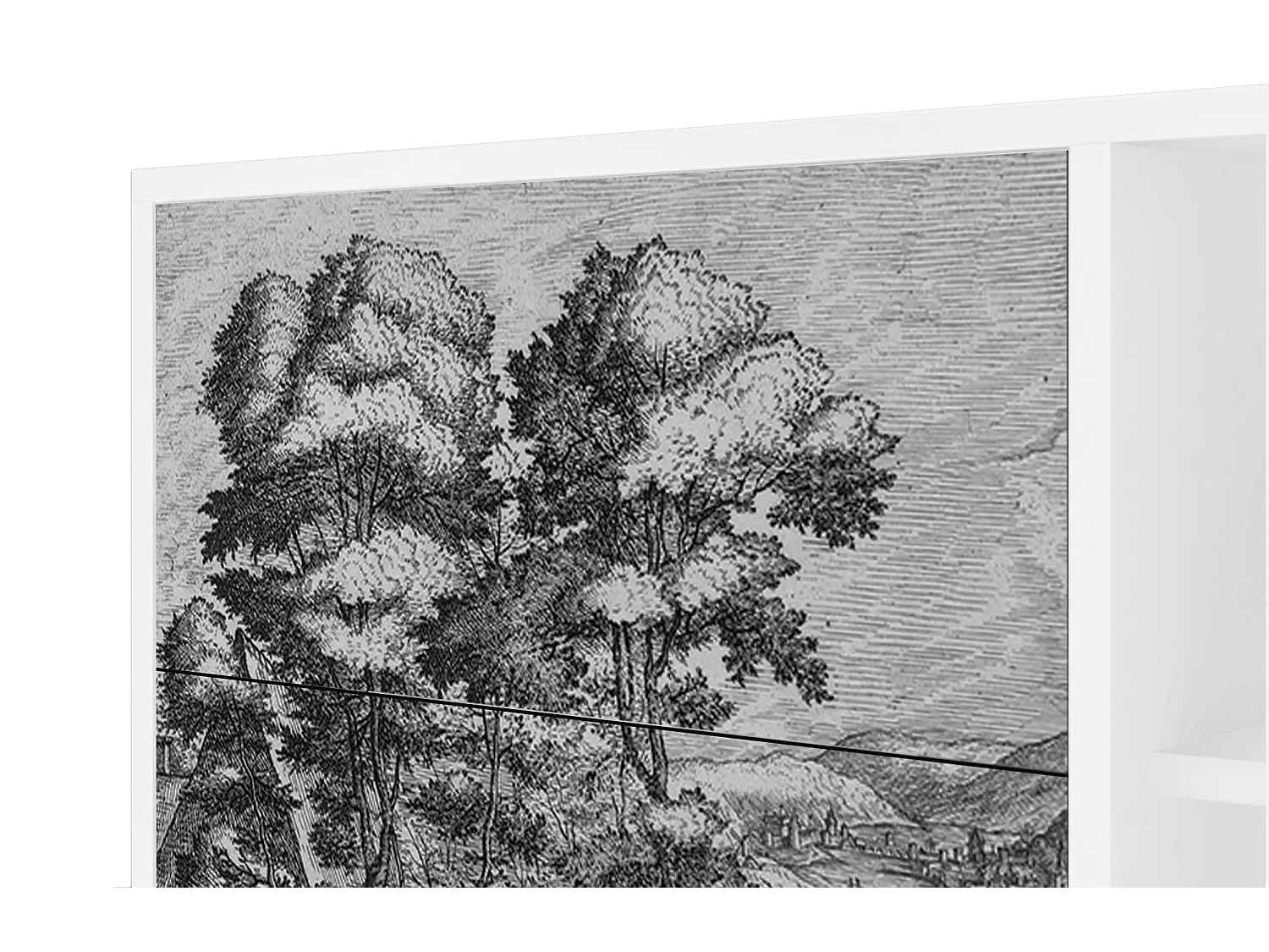 Dressoir - 125x98x48 cm - BS2 - Rusticorum, Wit