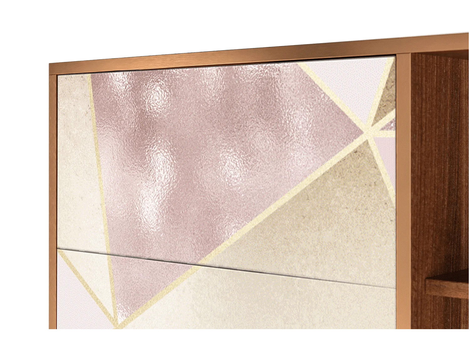 Buffet - 125x98x48 cm - BS2 - Cosmopolitan Diva, Noyer