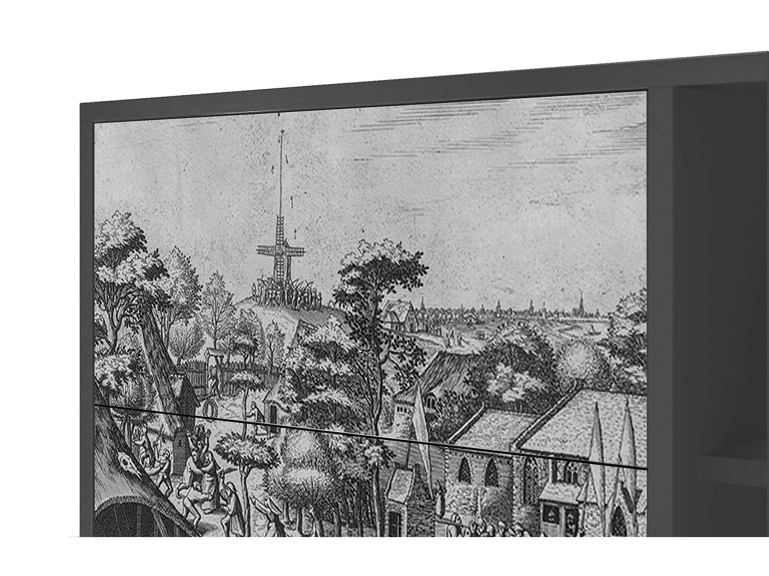 Aparador - 125x98x48 cm - BS2 - The Festival of Saint, Antracita