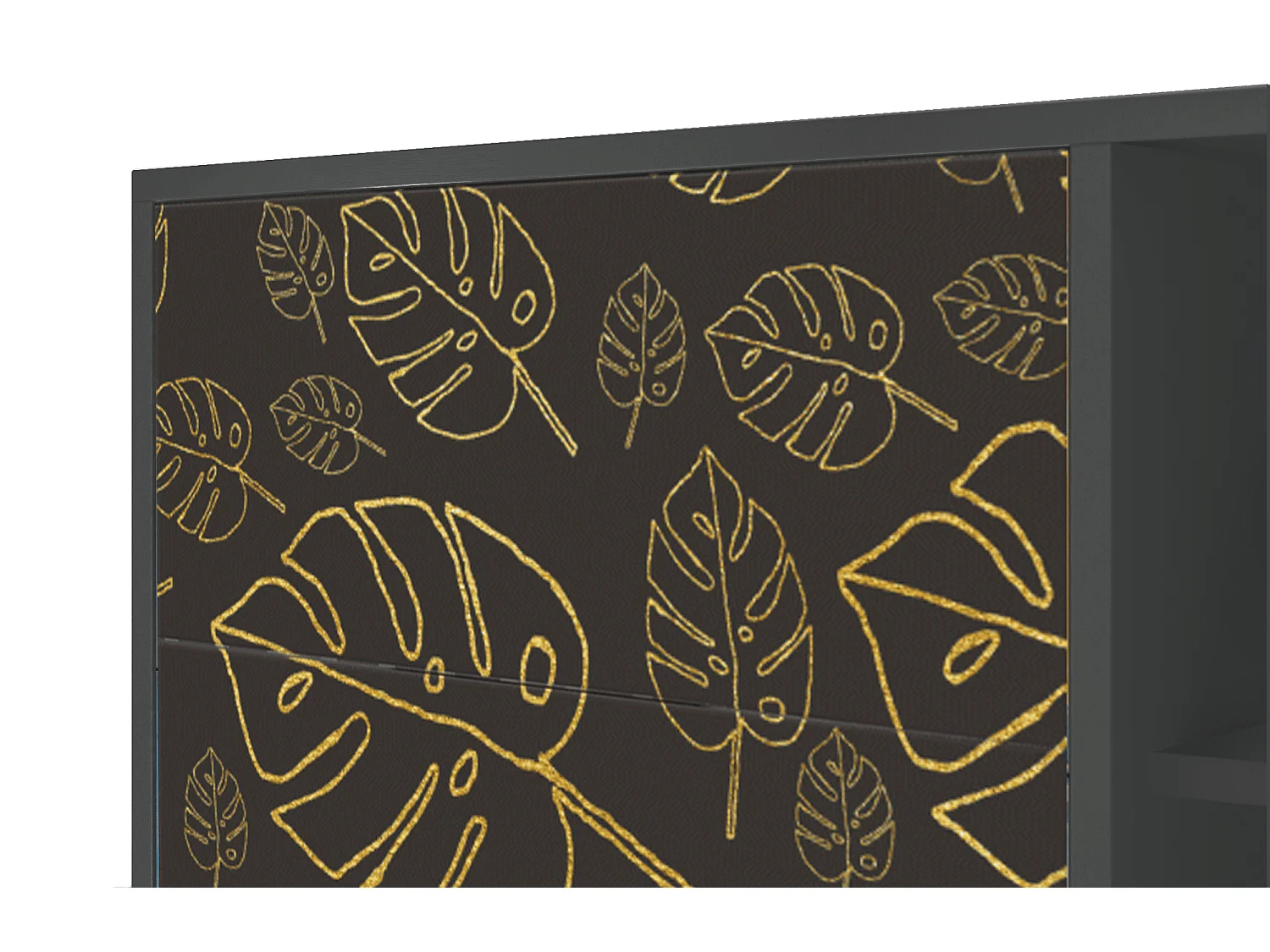 Aparador - 125x98x48 cm - BS2 - Fall Of The Leaves, Antracite