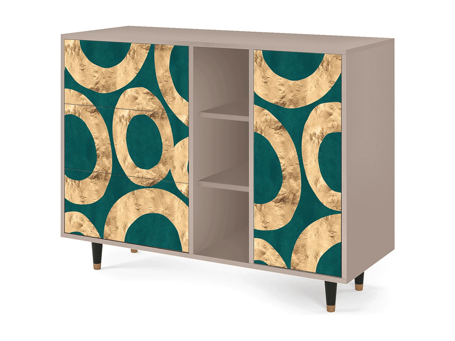 Sideboard - 125x98x48 cm - BS2 - Zircon Sphere, Latte