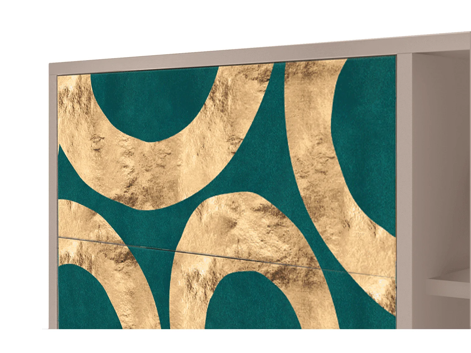 Sideboard - 125x98x48 cm - BS2 - Zircon Sphere, Latte