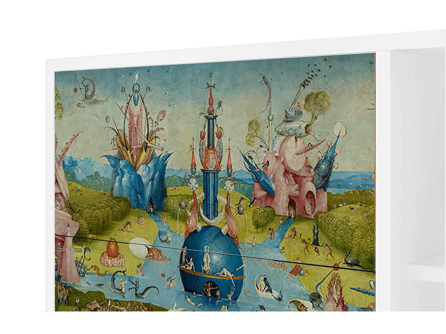 Dressoir - 125x98x48 cm - BS2 - The Garden 2 by Bosch, Wit