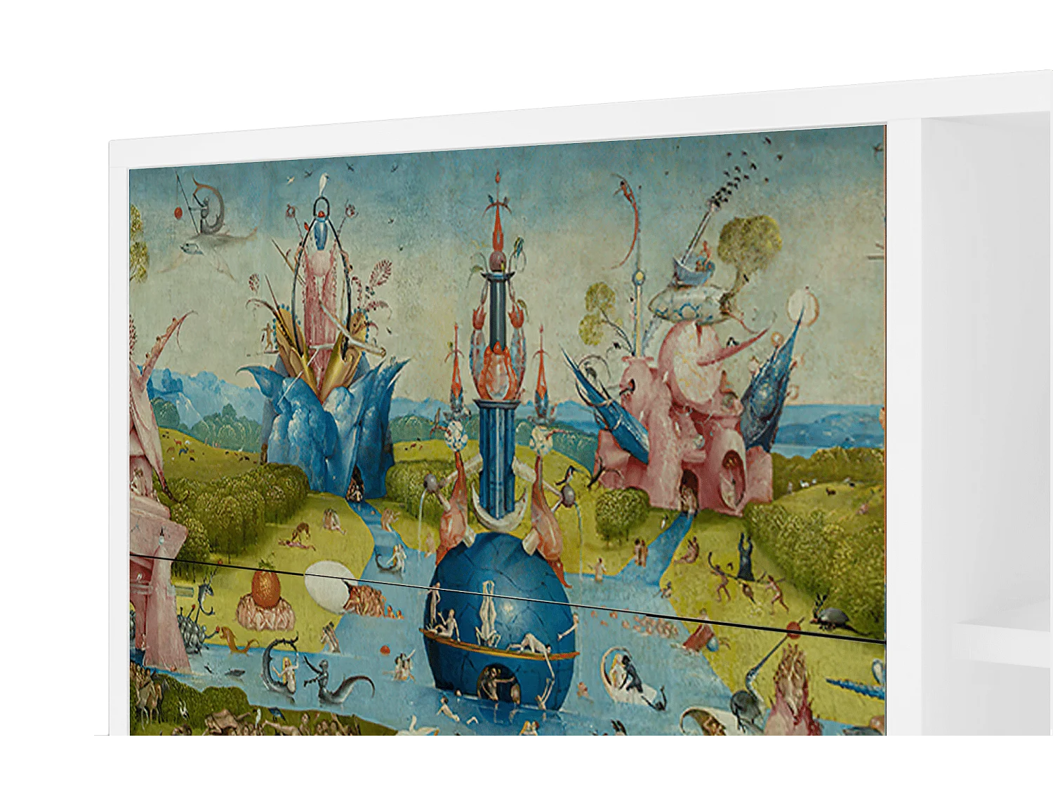 Kredens - 125x98x48 cm - BS2 - The Garden 2 by Bosch, Biały