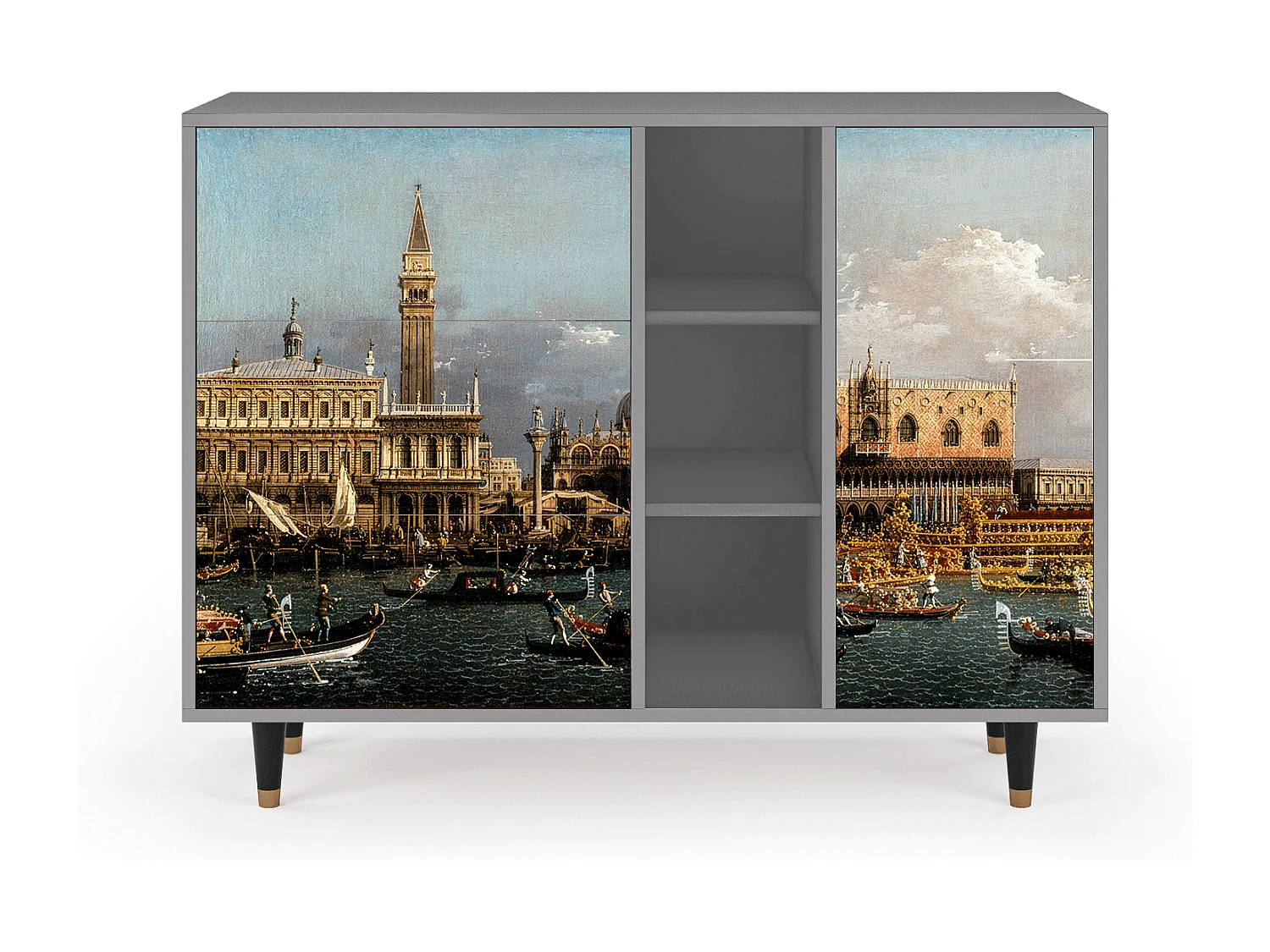 Credenza - 125x98x48 cm - BS2 - The Bucintoro, Grigio