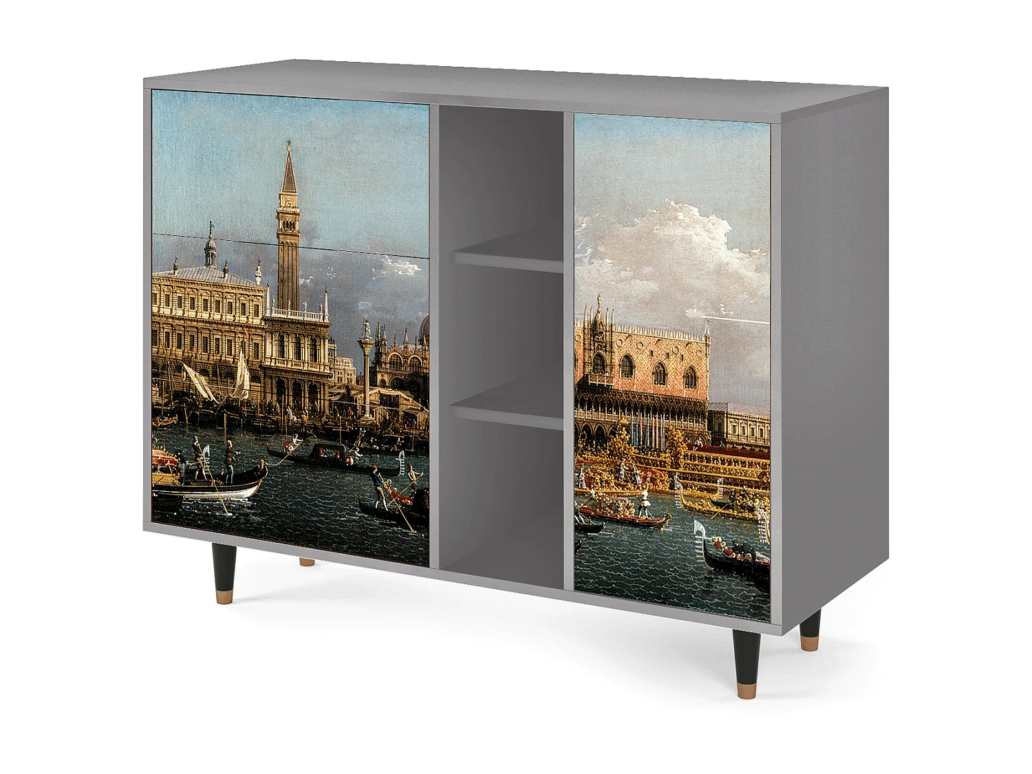 Credenza - 125x98x48 cm - BS2 - The Bucintoro, Grigio