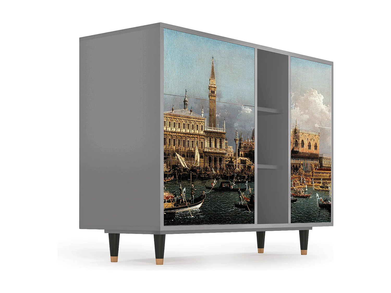 Credenza - 125x98x48 cm - BS2 - The Bucintoro, Grigio