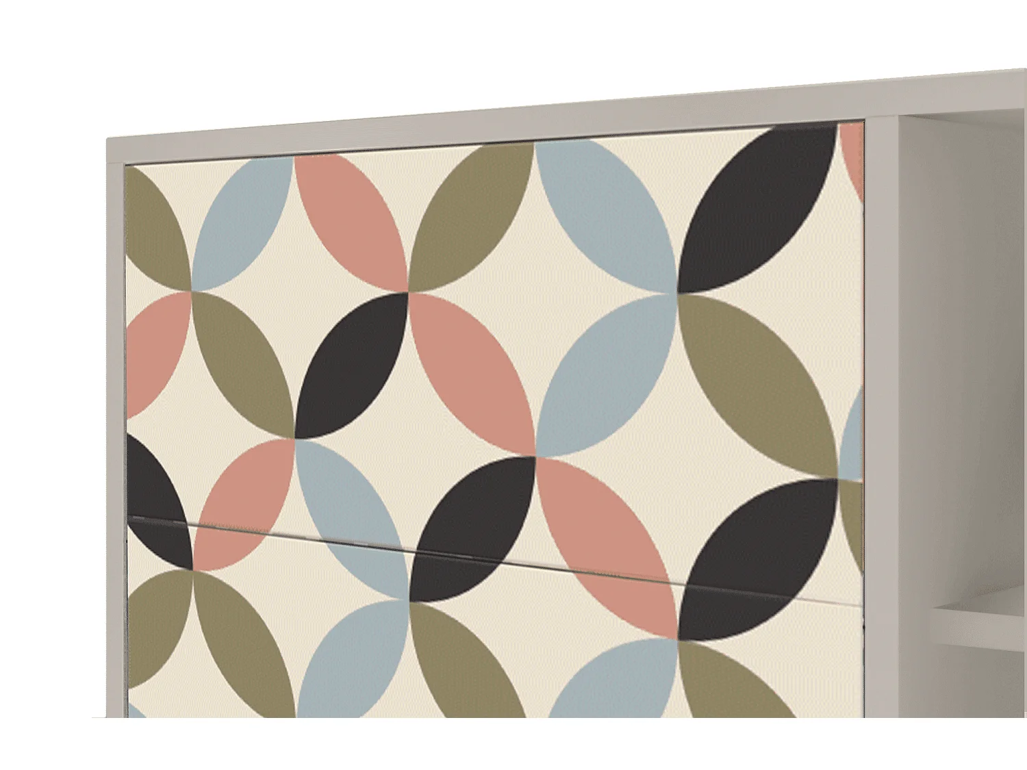Sideboard - 125x98x48 cm - BS2 - Butterfly Effect, Sand