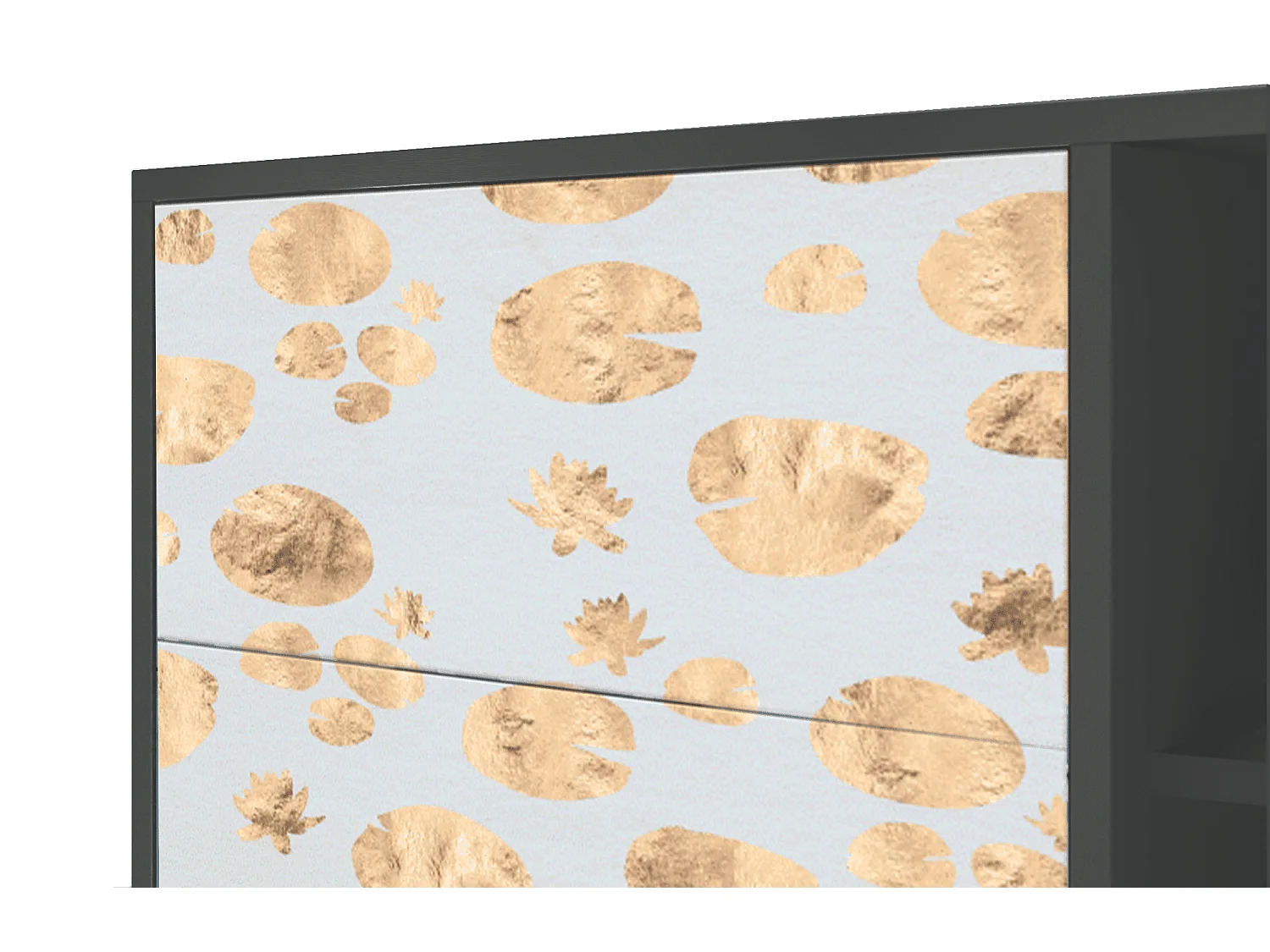 Buffet - 125x98x48 cm - BS2 - Blue Giraffe, Anthracite