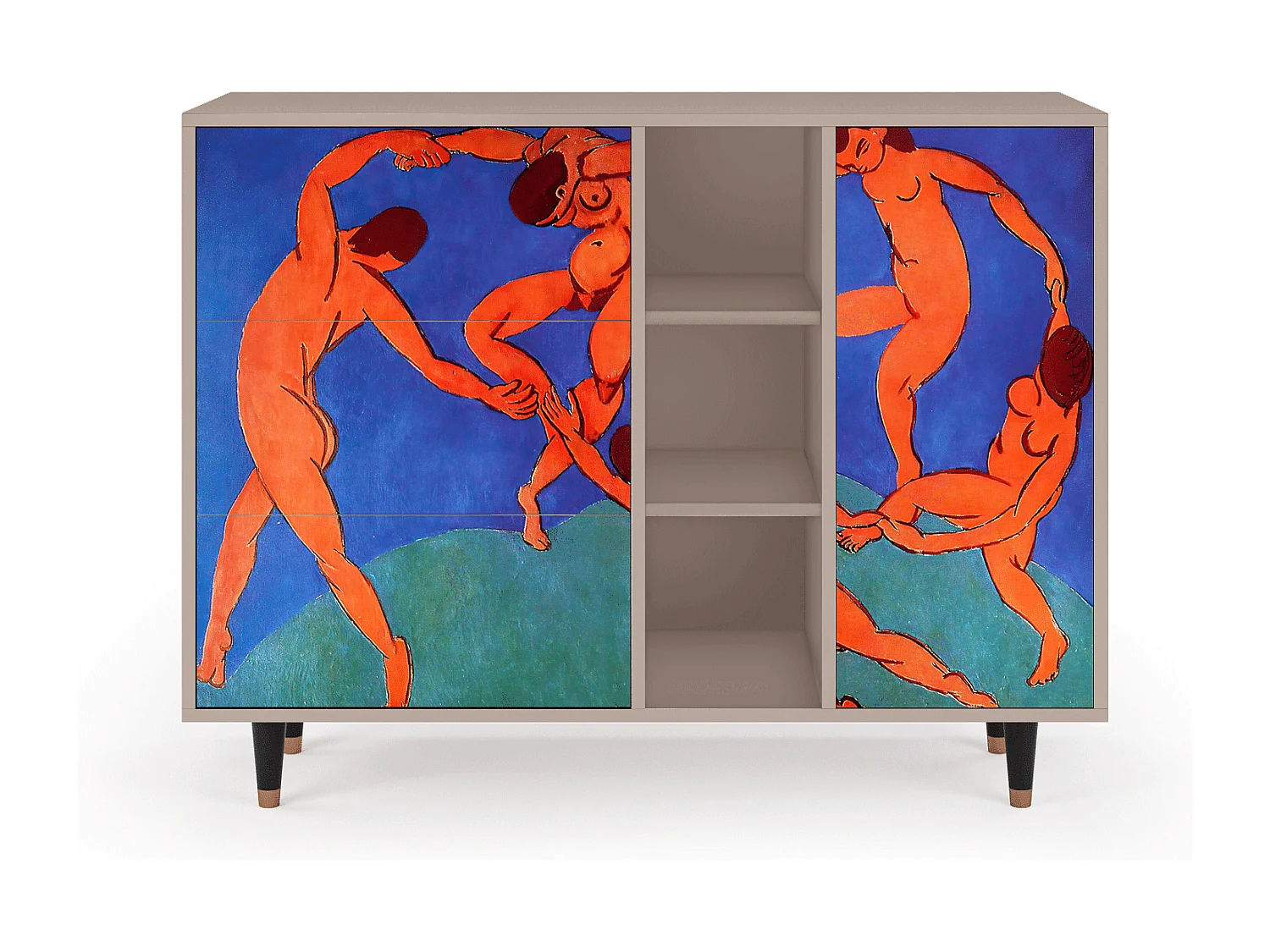 Aparador - 125x98x48 cm - BS2 - The Dance by Matisse , Latte