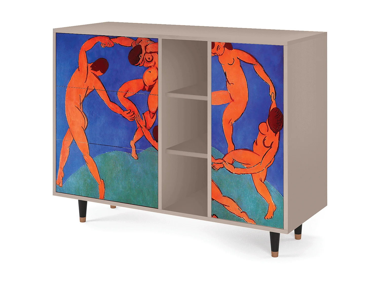 Aparador - 125x98x48 cm - BS2 - The Dance by Matisse , Latte