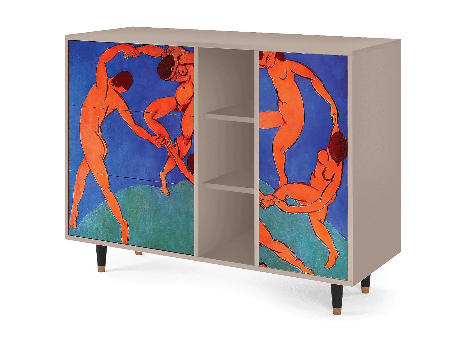 Buffet - 125x98x48 cm - BS2 - The Dance by Matisse , Latte