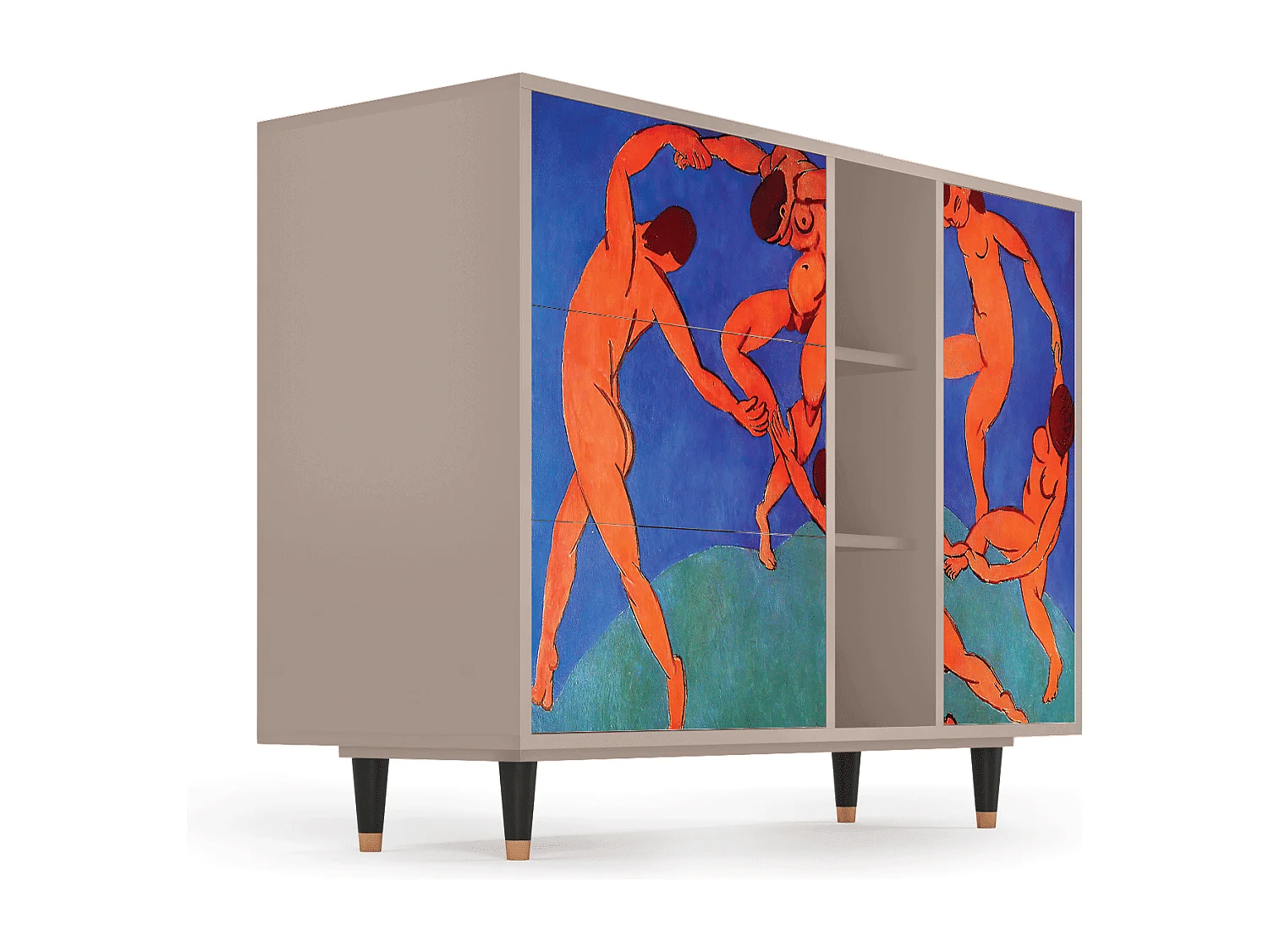 Buffet - 125x98x48 cm - BS2 - The Dance by Matisse , Latte