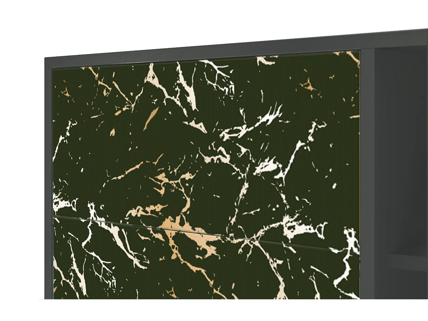 Buffet - 125x98x48 cm - BS2 - Amazon Forest, Anthracite