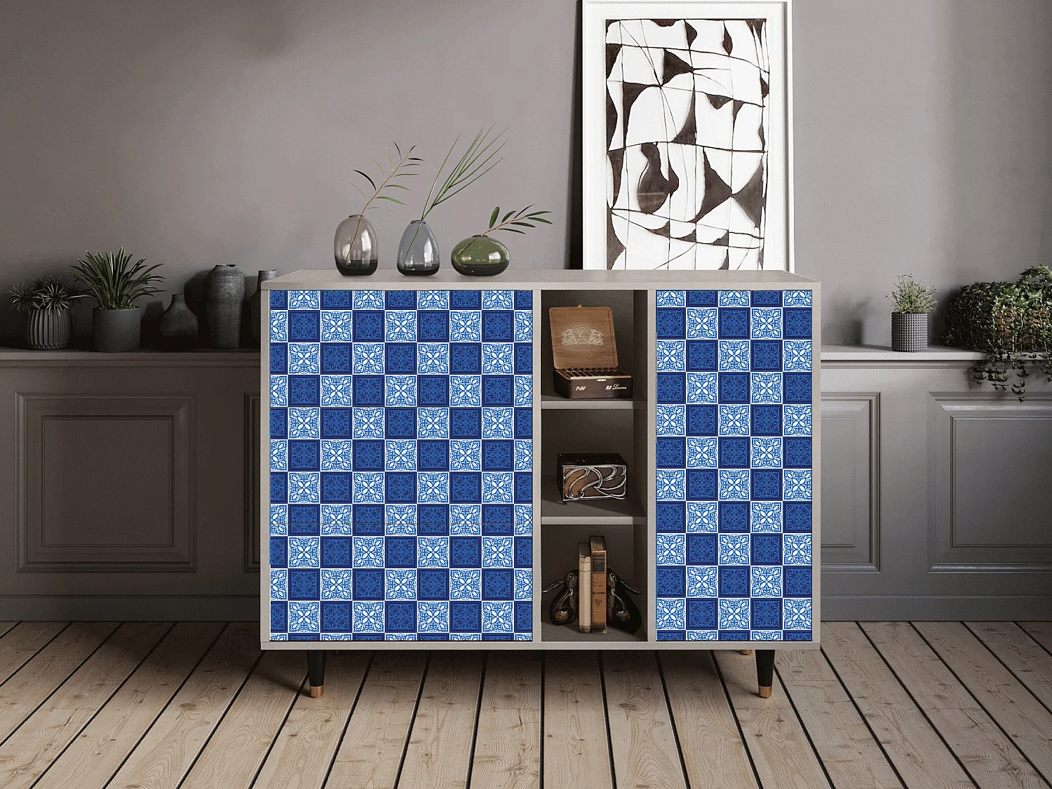 Buffet - 125x98x48 cm - BS2 - Light Path, Sable