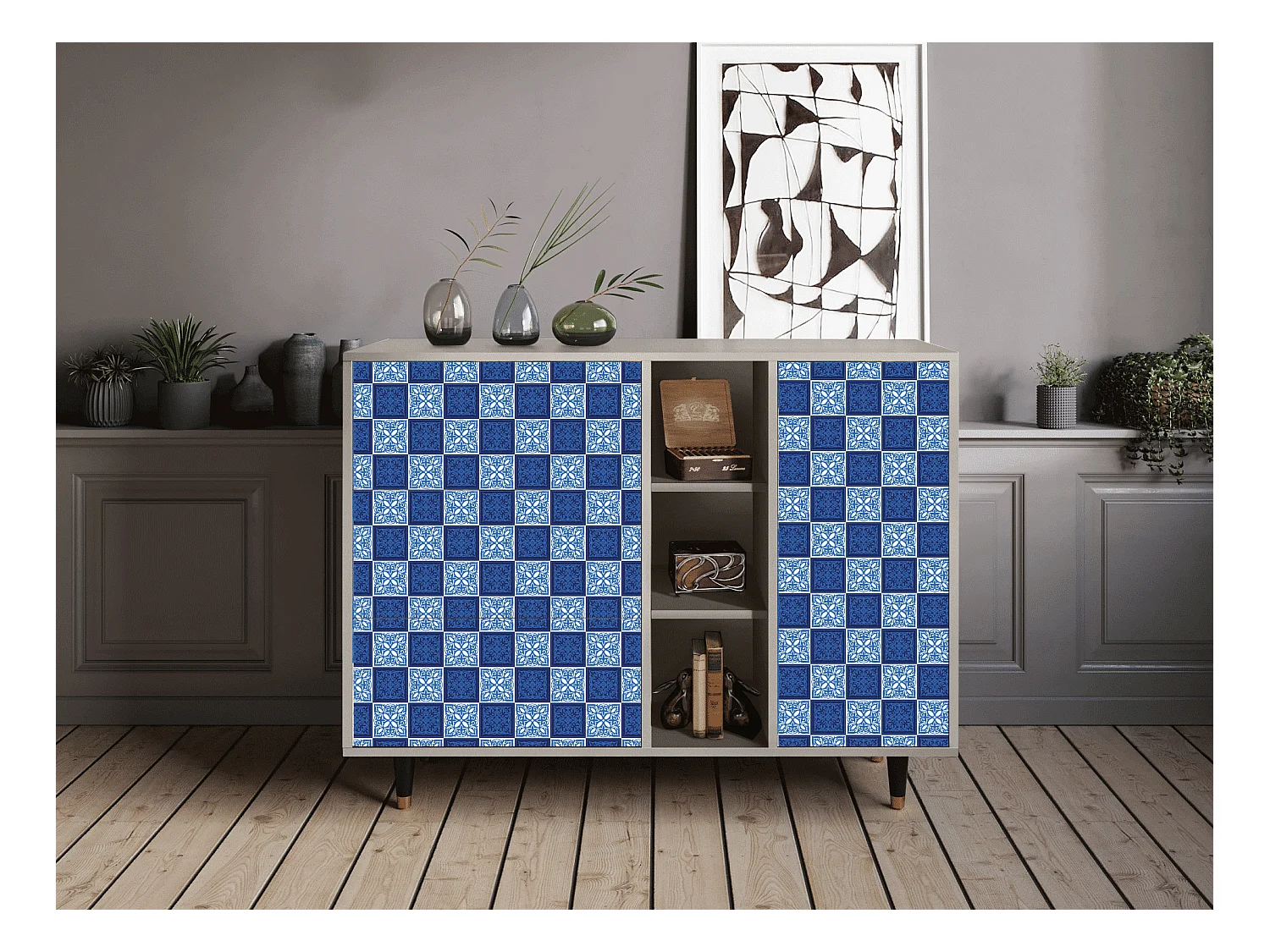 Dressoir - 125x98x48 cm - BS2 - Light Path, Zand