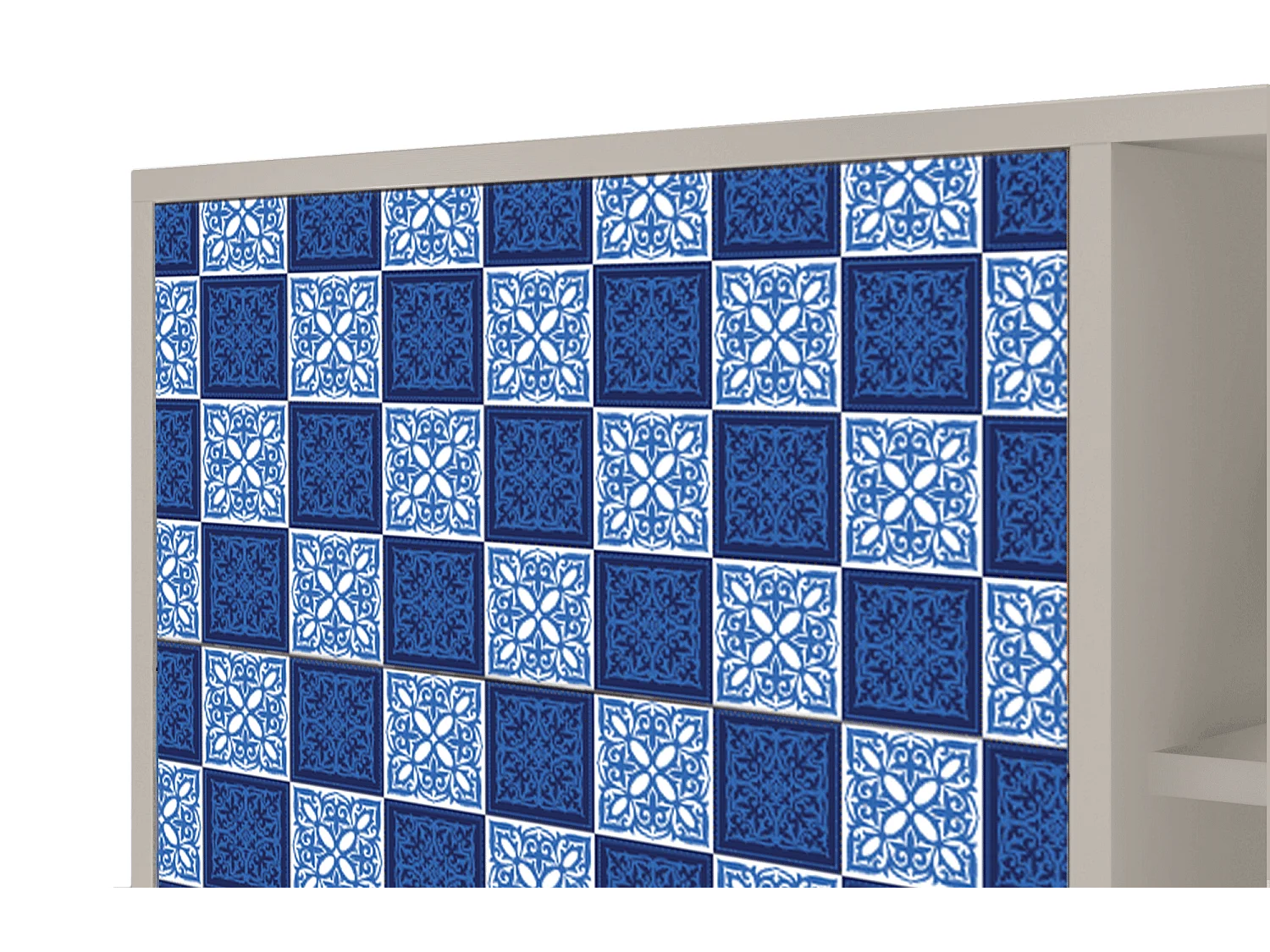 Kredens - 125x98x48 cm - BS2 - Light Path, Piaskowy