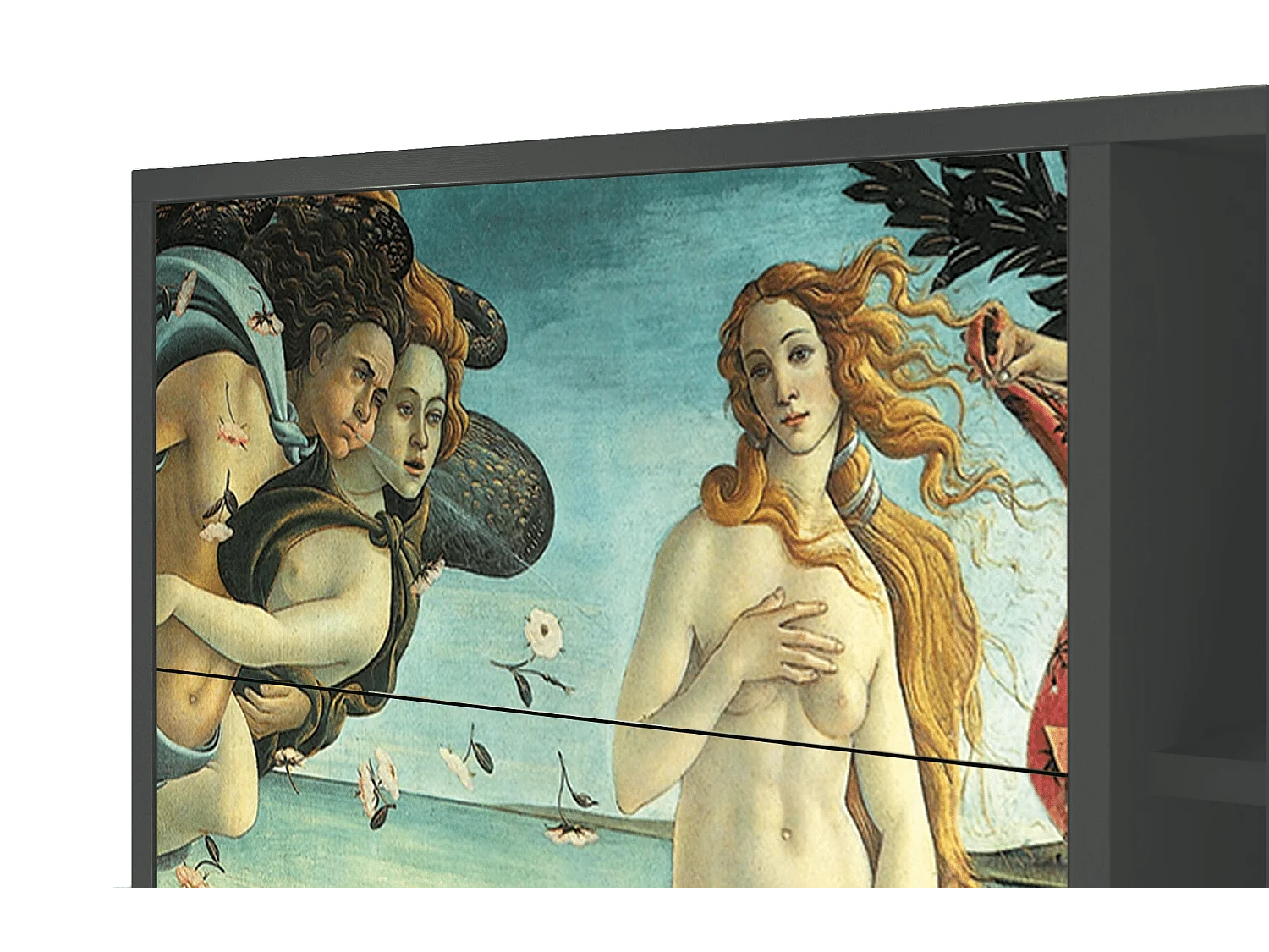 Buffet - 125x98x48 cm - BS2 - The Birth of Venus, Anthracite