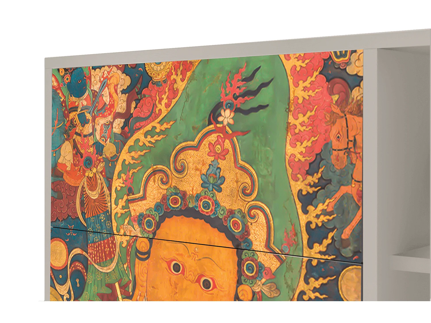 Dressoir - 125x98x48 cm - BS2 - God by Vaisravana , Zand