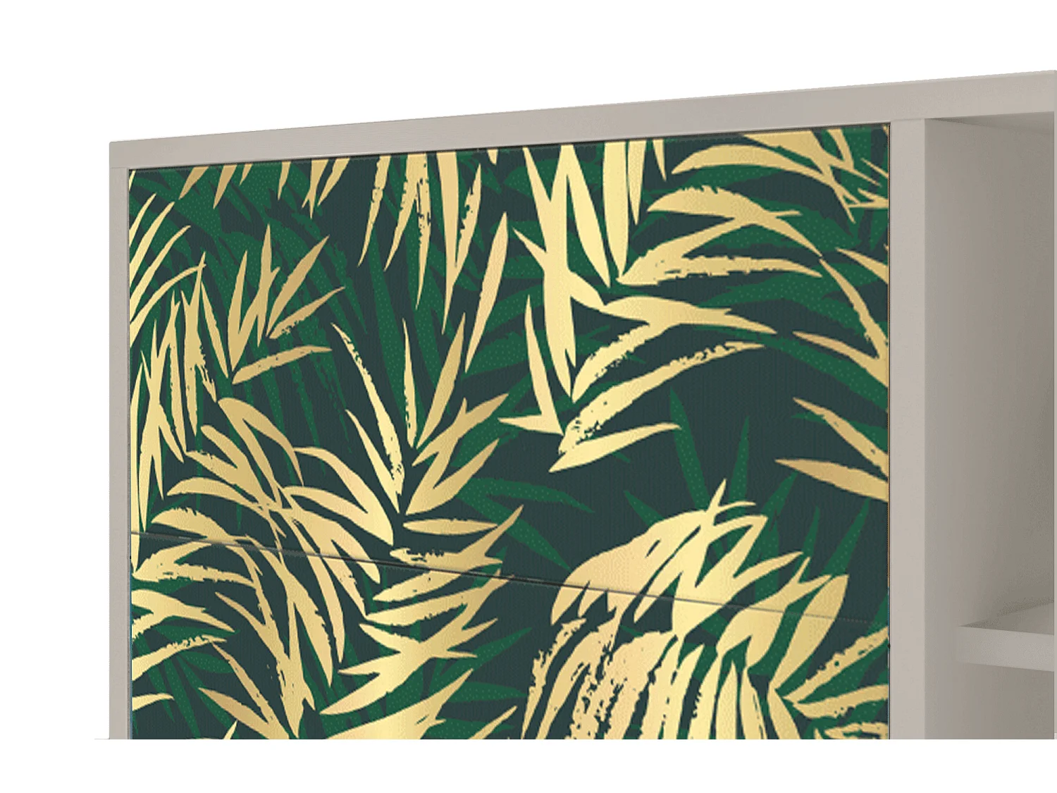 Buffet - 125x98x48 cm - BS2 - Sunny Palm Tree, Sable