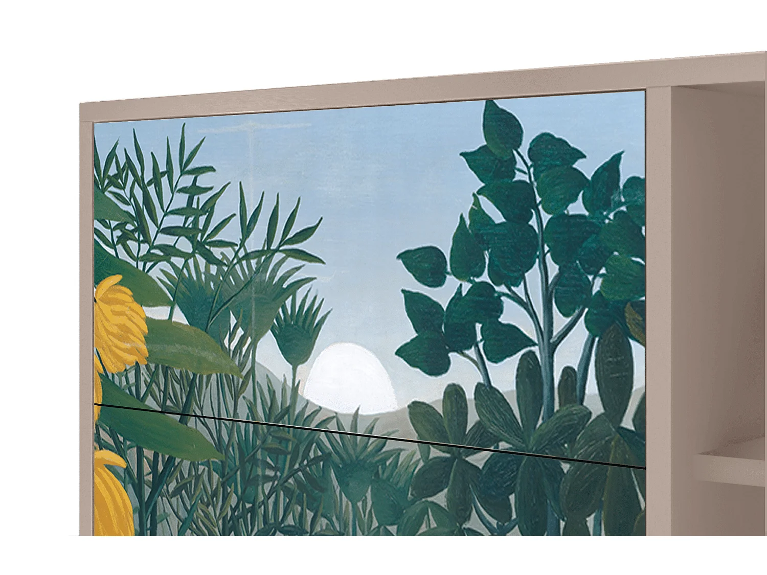 Sideboard - 125x98x48 cm - BS2 - The Repast of the Lion, Latte