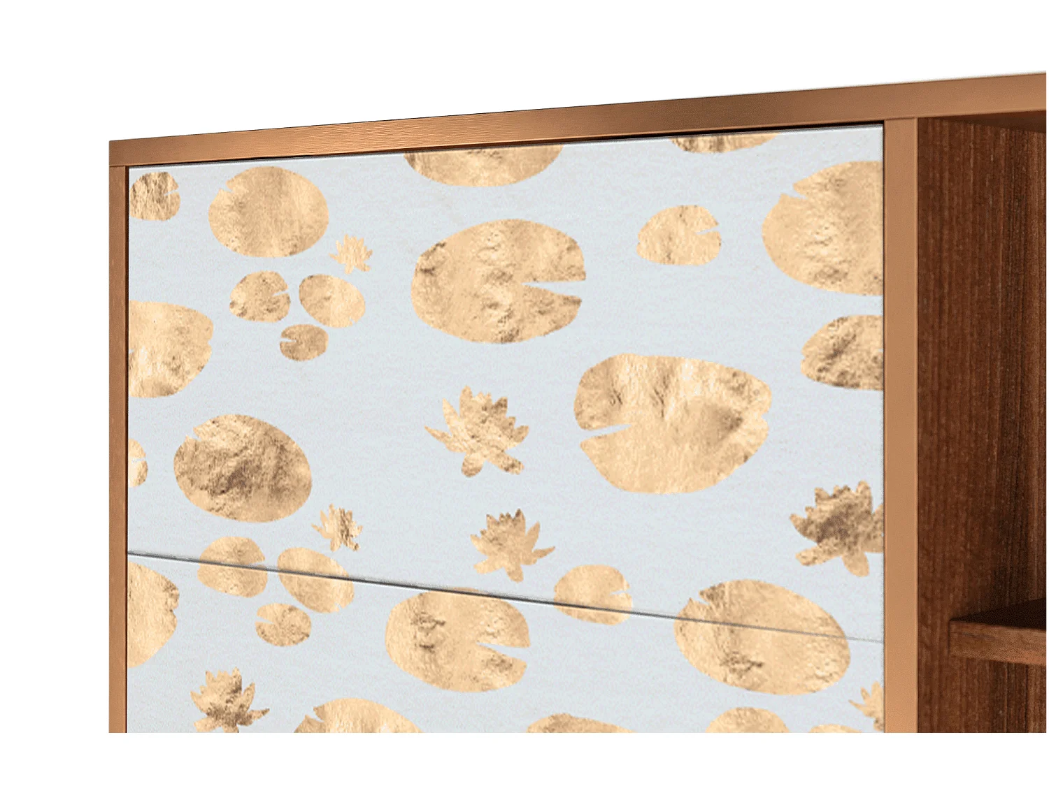 Buffet - 125x98x48 cm - BS2 - Blue Giraffe, Noyer