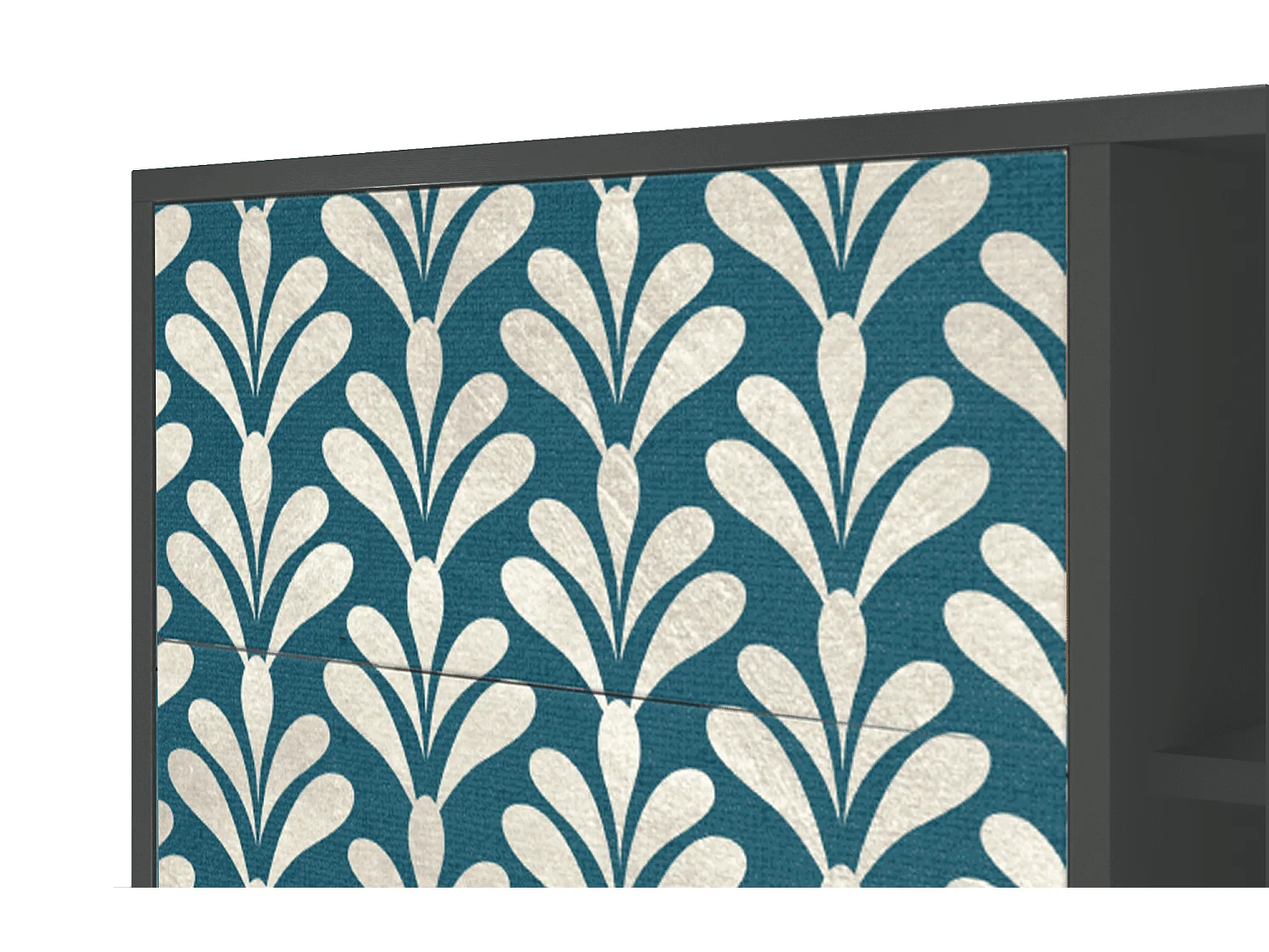 Buffet - 125x98x48 cm - BS2 - Milky Tears, Anthracite