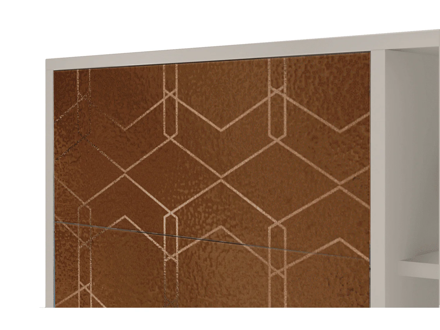 Credenza - 125x98x48 cm - BS2 - Chocolate Bar, Sabbia