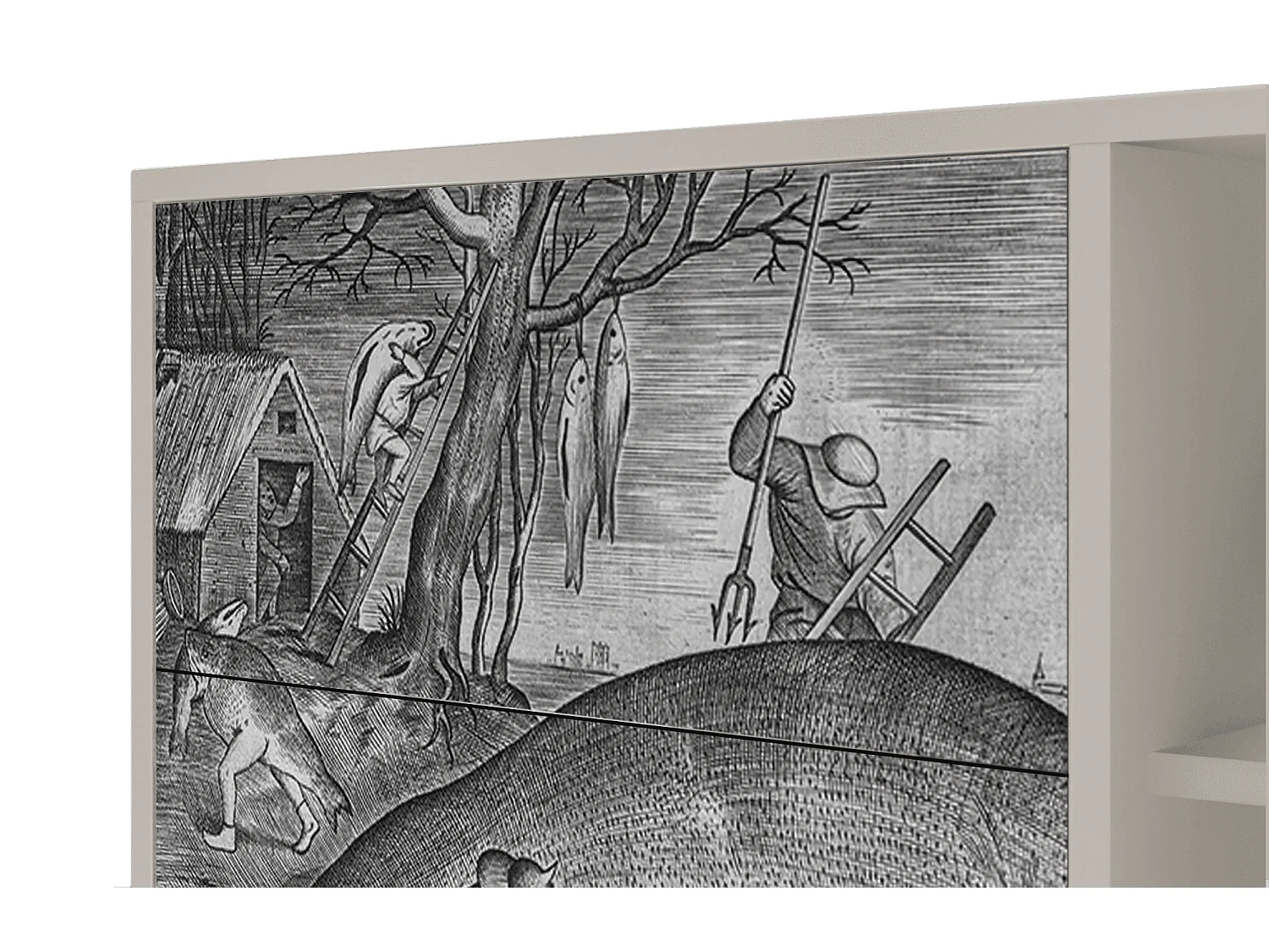 Aparador - 125x98x48 cm - BS2 - Big Fish Eat Little, Arena