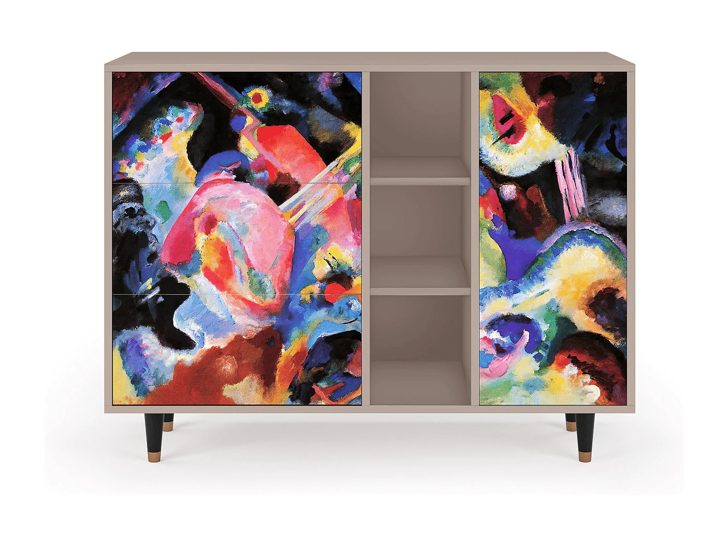 Dressoir - 125x98x48 cm - BS2 - Kandinsky, Latte