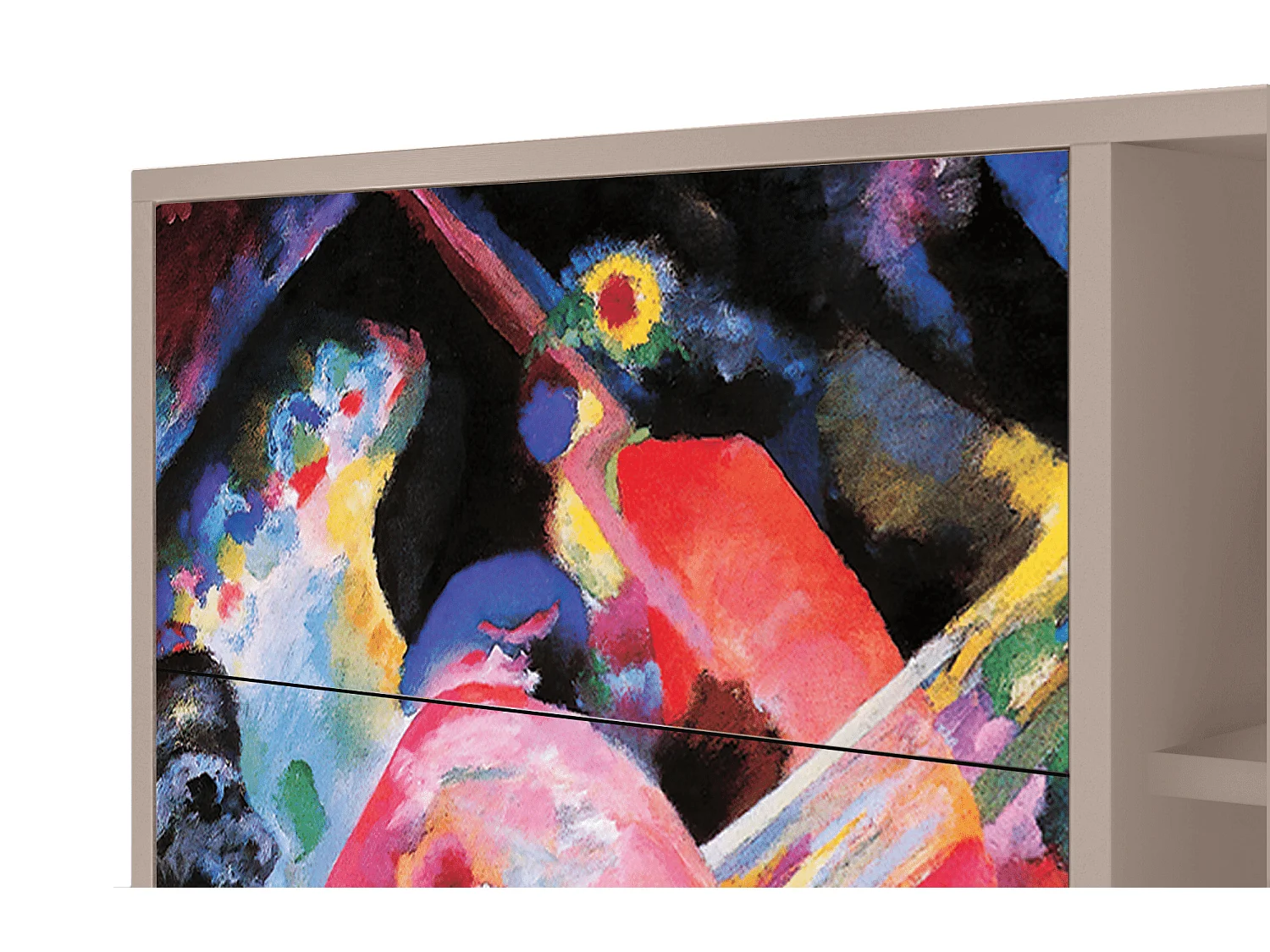 Dressoir - 125x98x48 cm - BS2 - Kandinsky, Latte