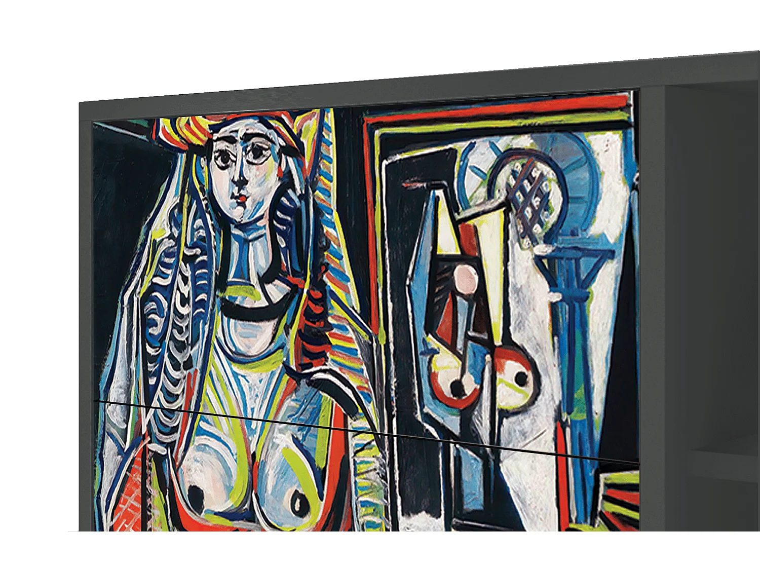 Credenza - 125x98x48 cm - BS2 - Women of Algiers, Antracite