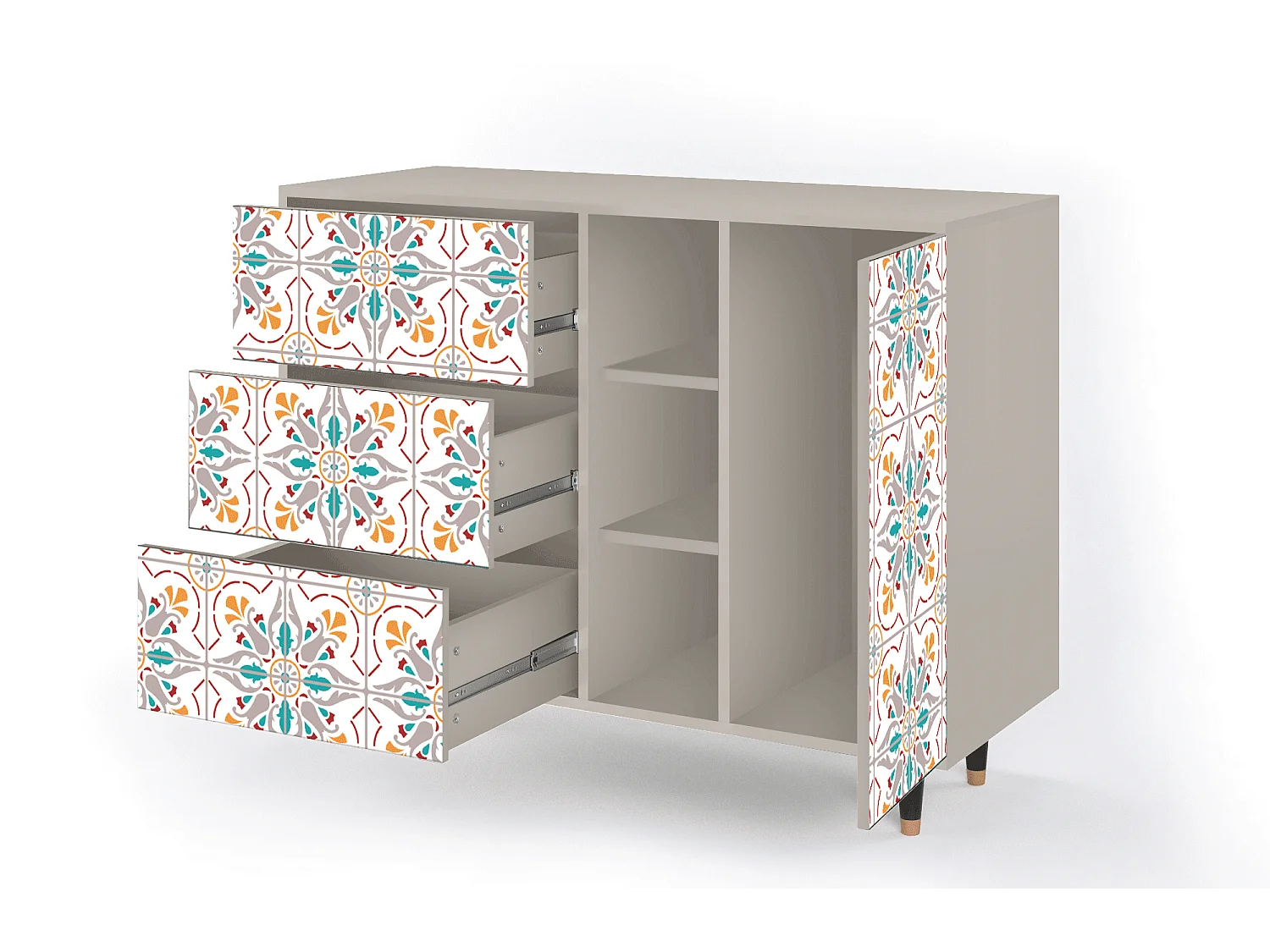 Buffet - 125x98x48 cm - BS2 - Spring Ceramics, Sable