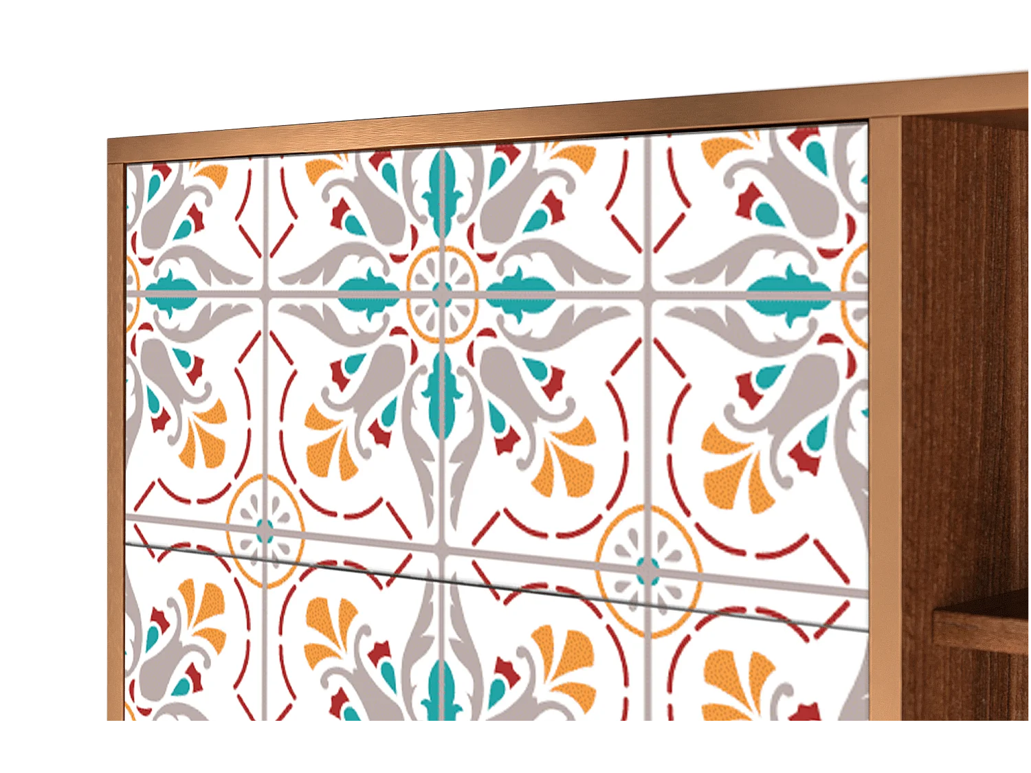 Buffet - 125x98x48 cm - BS2 - Spring Ceramics, Noyer