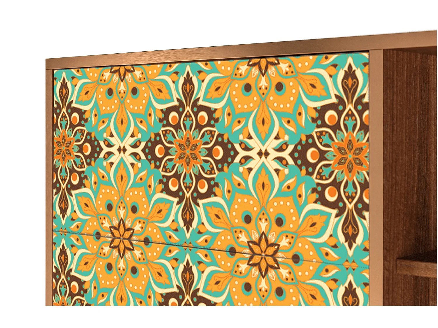 Sideboard - 125x98x48 cm - BS2 - Indian Spices, Walnuss