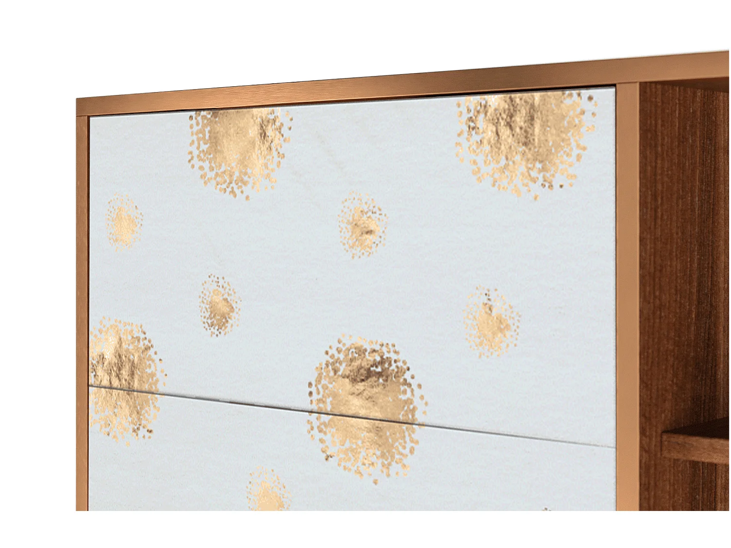 Dressoir - 125x98x48 cm - BS2 - Sky Latte, Walnoot