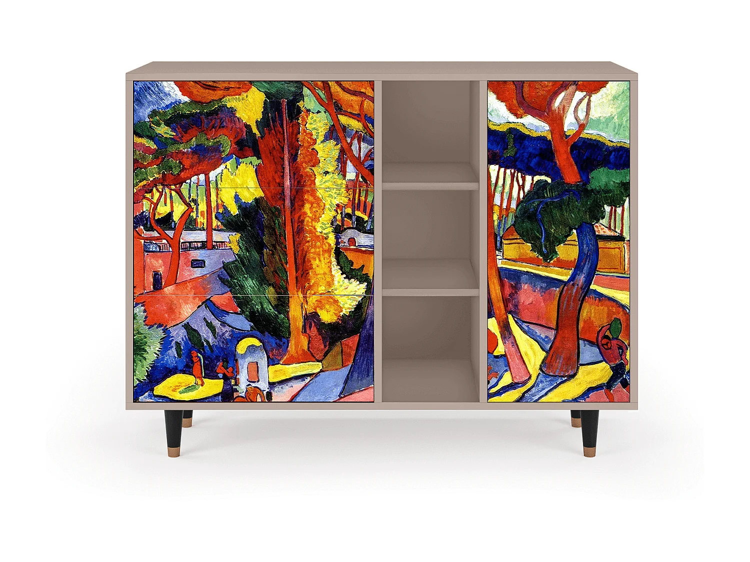 Buffet - 125x98x48 cm - BS2 - The Turning Road, Latte