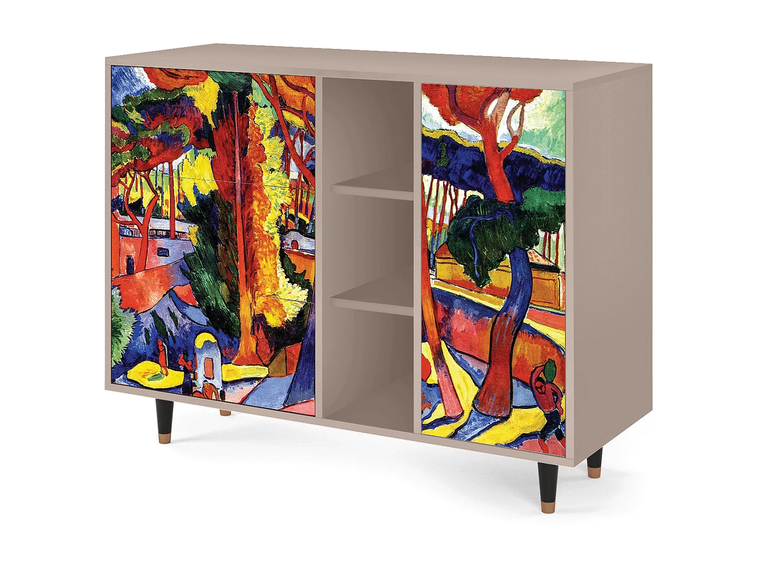 Buffet - 125x98x48 cm - BS2 - The Turning Road, Latte