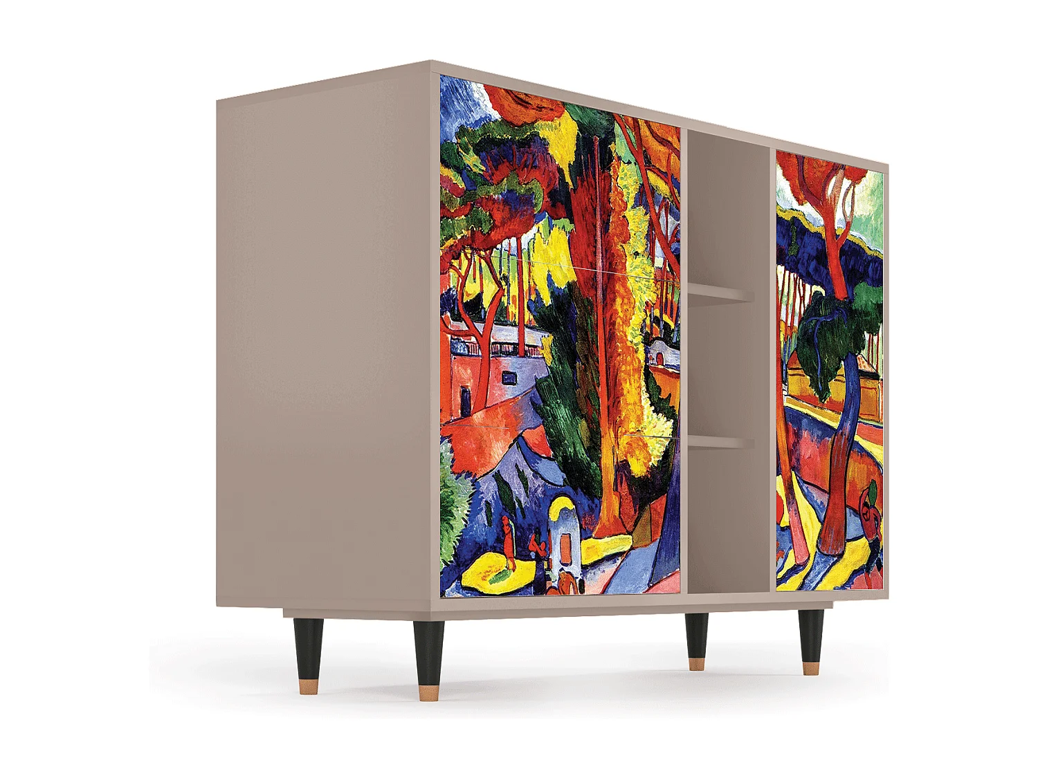 Buffet - 125x98x48 cm - BS2 - The Turning Road, Latte