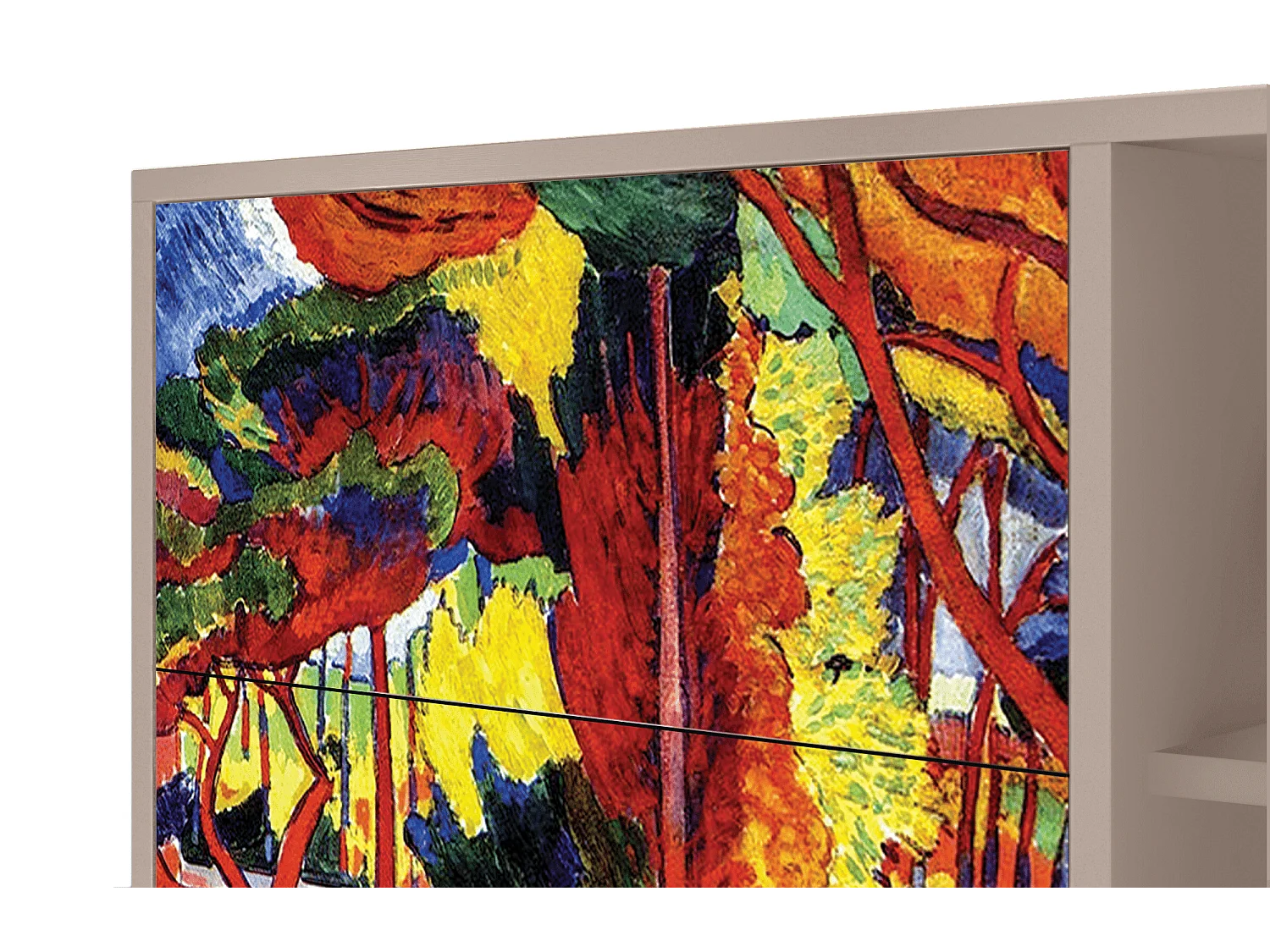 Buffet - 125x98x48 cm - BS2 - The Turning Road, Latte