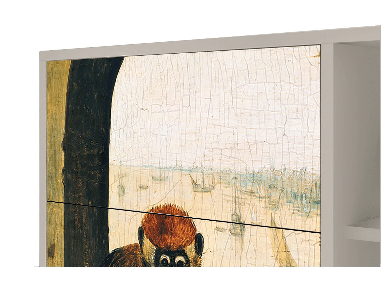 Aparador - 125x98x48 cm - BS2 - Two Monkeys, Areia