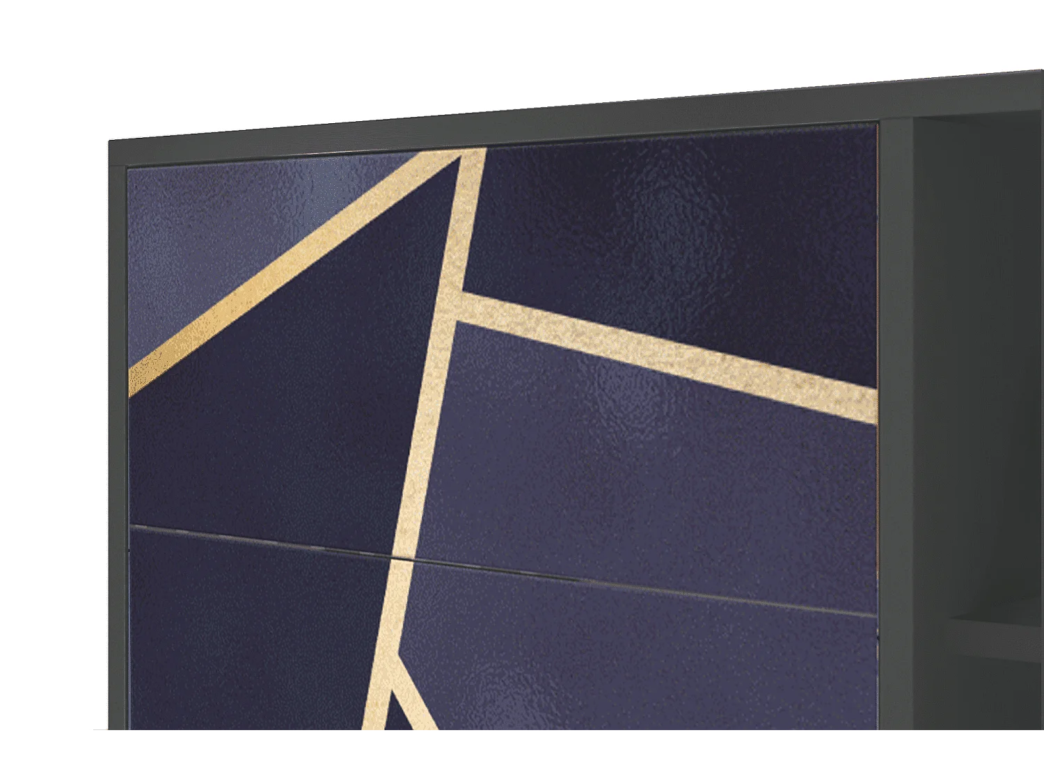 Buffet - 125x98x48 cm - BS2 - The Amethyst, Anthracite