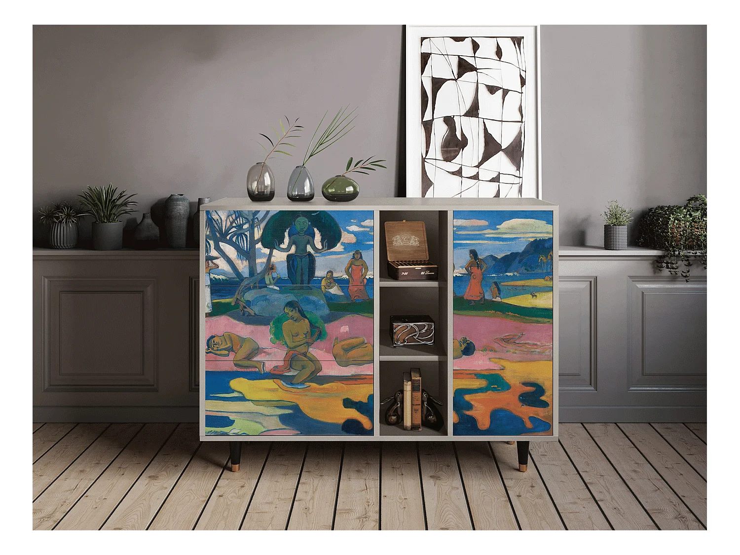 Buffet - 125x98x48 cm - BS2 - Day of the God, Sable