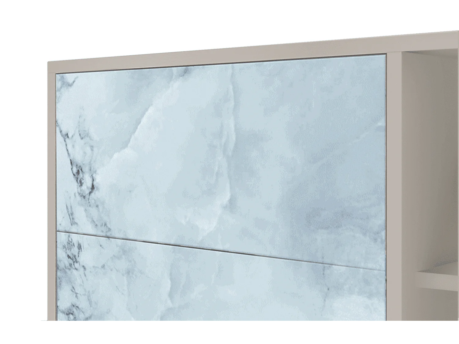 Buffet - 125x98x48 cm - BS2 - Glacial Colour, Sable