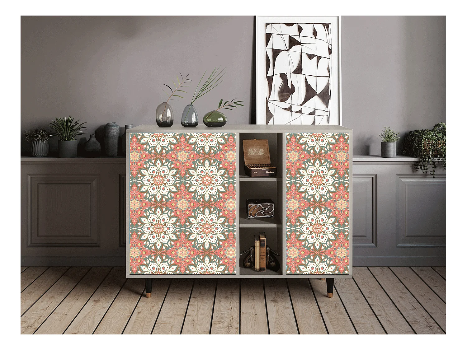 Buffet - 125x98x48 cm - BS2 - Peach Grove, Sable